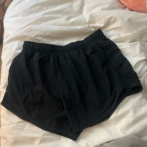 Nike black running shorts